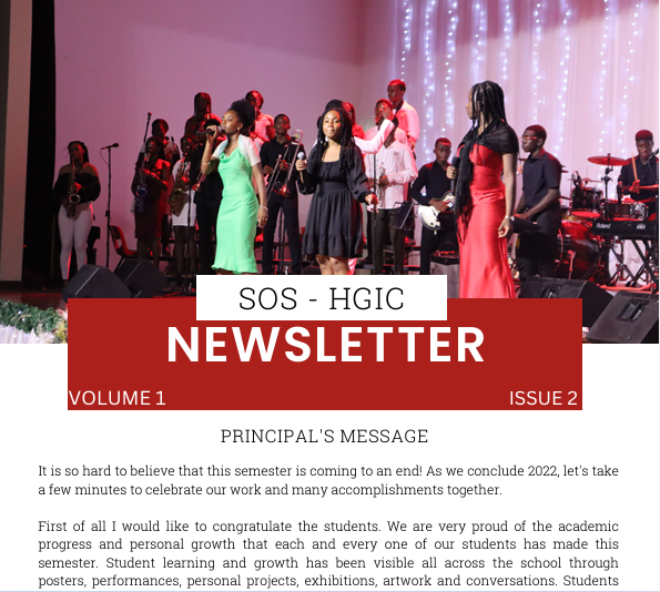 SOS-HGIC Newsletter - Volume 1- Issue 2
